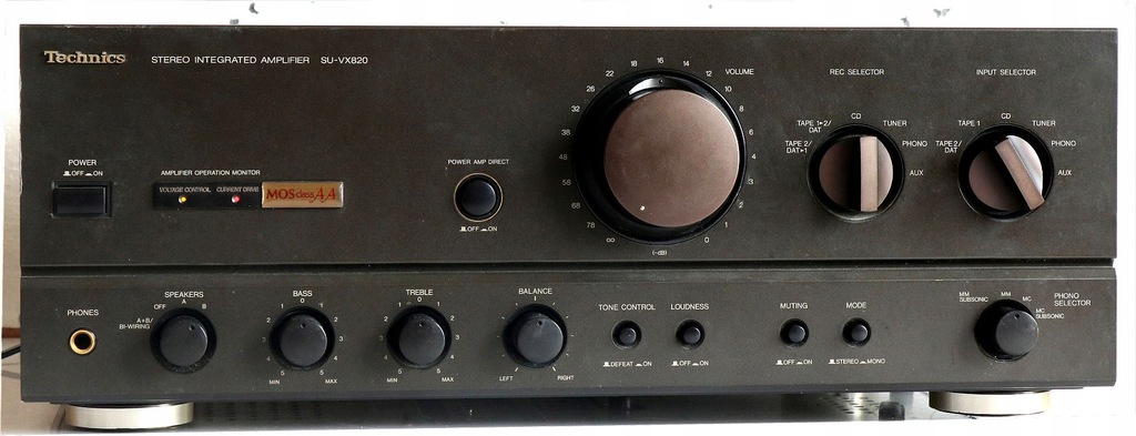 Technics SU-VX820 wzmacniacz phono MM/MC DirectAmp