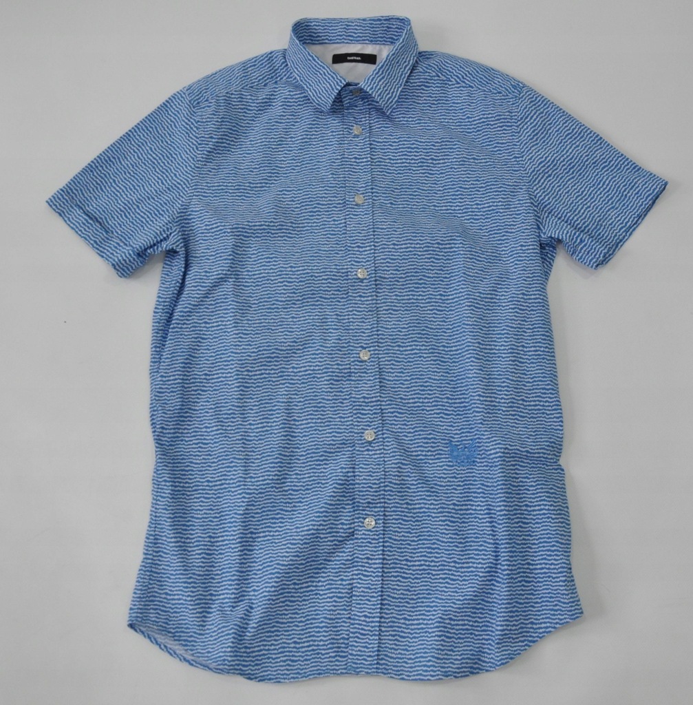 DIESEL modna koszula wzorek niebieska M 41