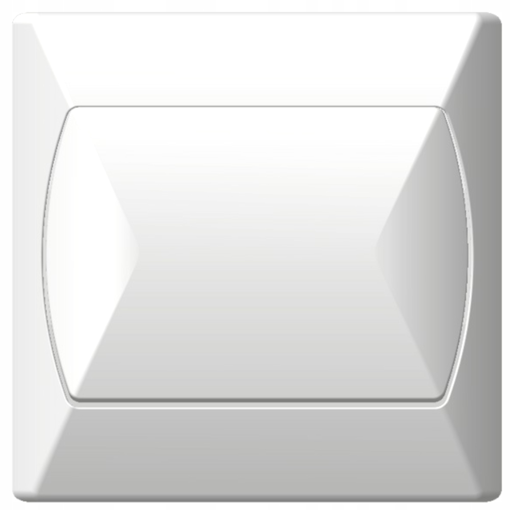 OSPEL Akcent łącznik pojedynczy biały ŁP-1A/00