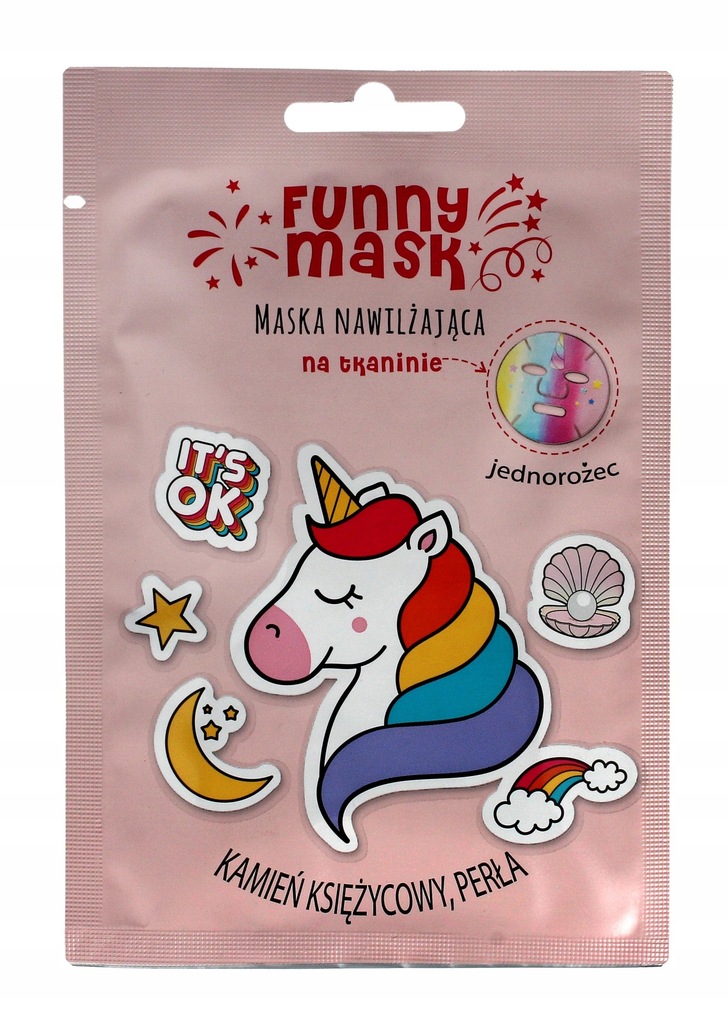 Marion Funny Mask Maseczka na tkaninie nawilżająca