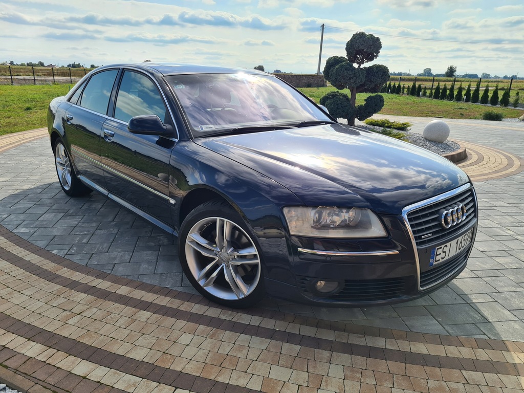 Audi A8 D3 2006 najbogatsza wersja masaże wentyle 300KM!!!