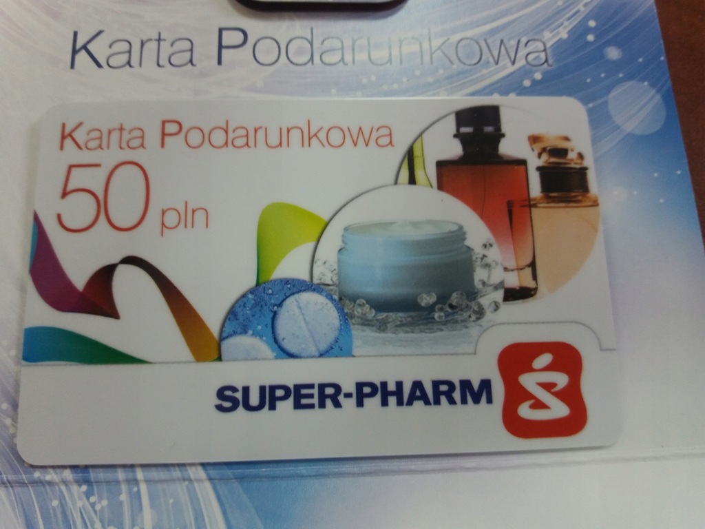 bon VOUCHER Super -Pharm 50 PLN za 40PLN
