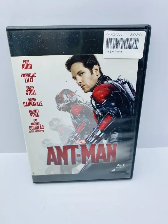 ANT-MAN BLU-RAY FILM PLUS DODATKI ZADBANA PŁYTA