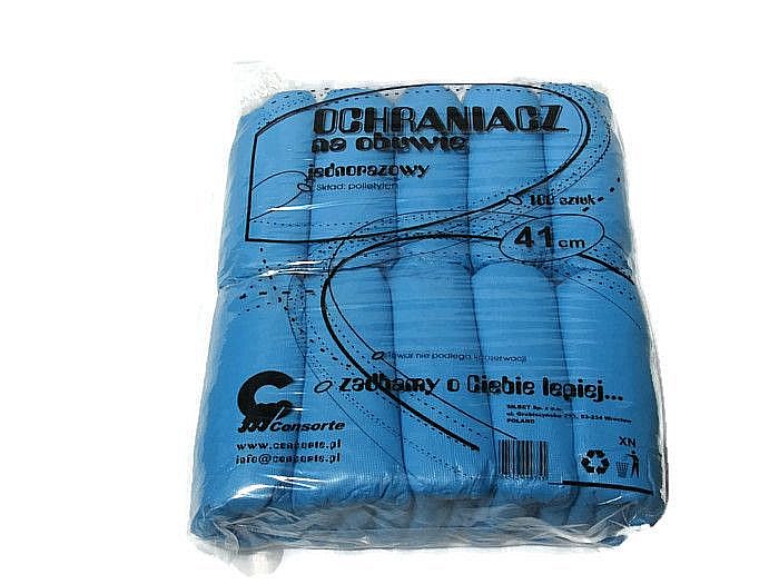 Ochraniacze foliowe jednorazowe na buty 100szt.