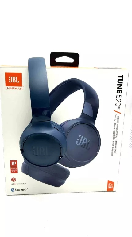 SŁUCHAWKI BEZPRZEWODOWE JBL TUNE 520BT