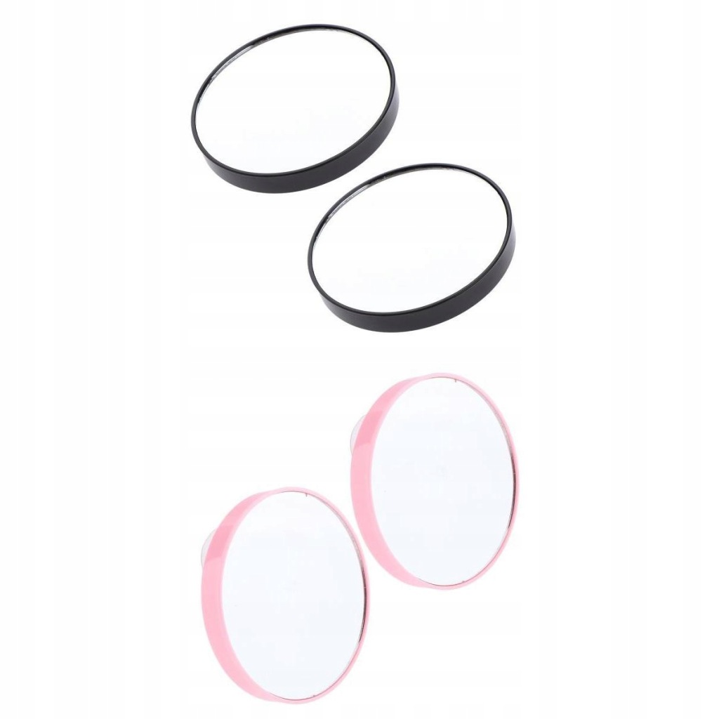 4 ścienne 10x powiększające kosmetyczne