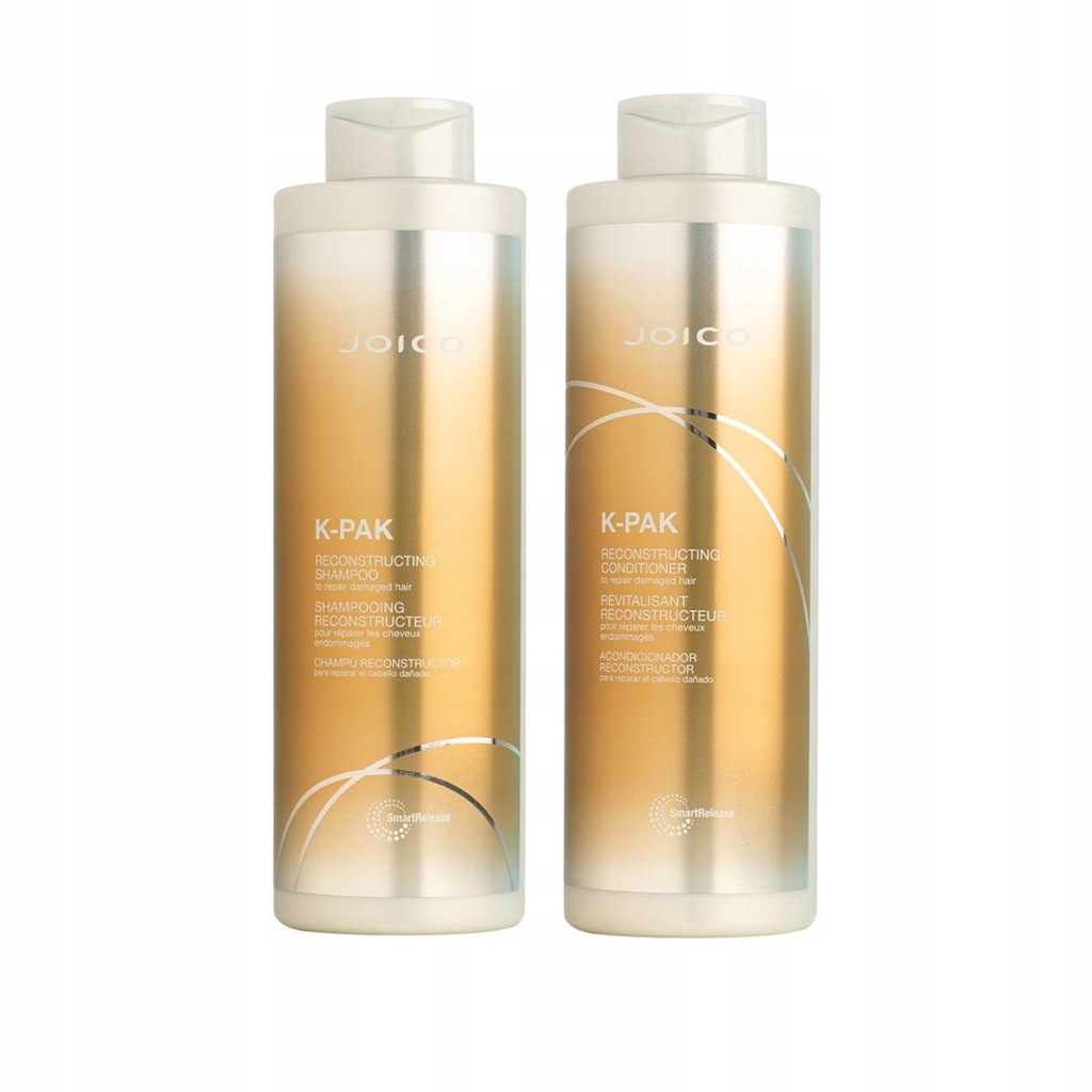 JOICO K-PAK Odbudowa Szampon+Odżywka 2x1l HOLOGRAM