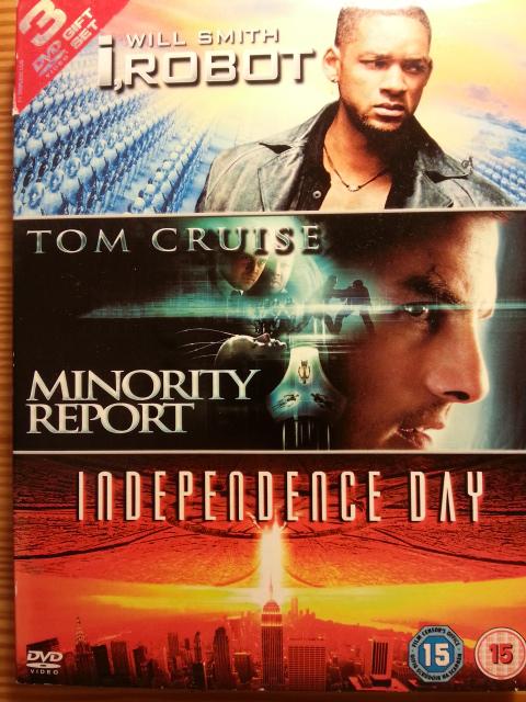 "iRobot", "Minority Report", "Independence Day"