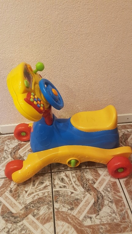 Vtech - jezdzik, pchacz, bujak 3 w 1