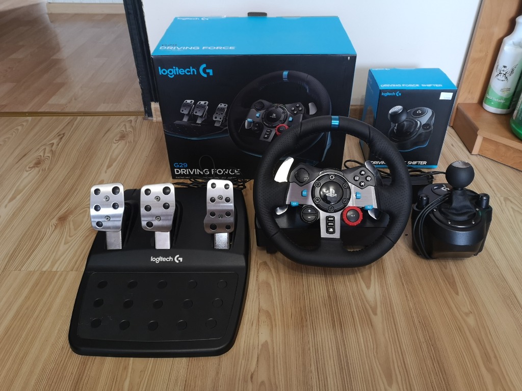 Kierownica Logitech G29 + Shifter (PC PS3 PS4)