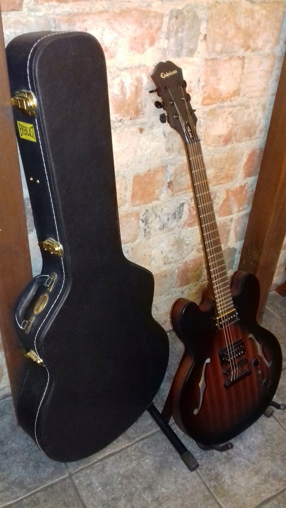 Epiphone Dot Studio jazz hollow Gibson P94 case