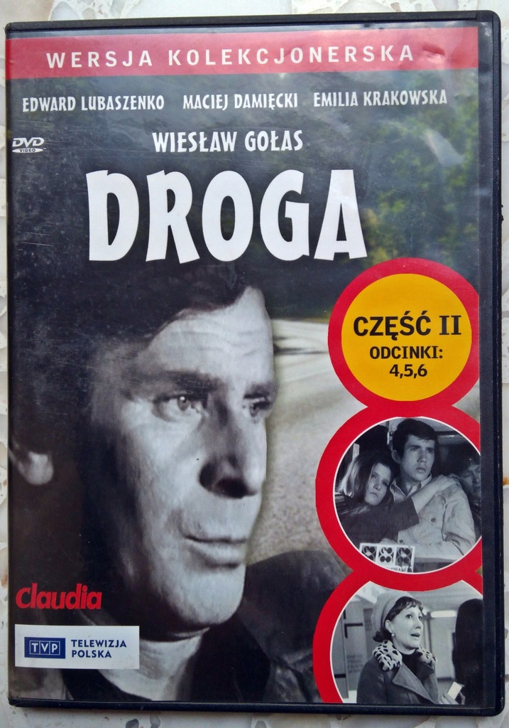FILM DVD SERIAL DROGA CZ. II Gołas odc. 4 5 6 TVP