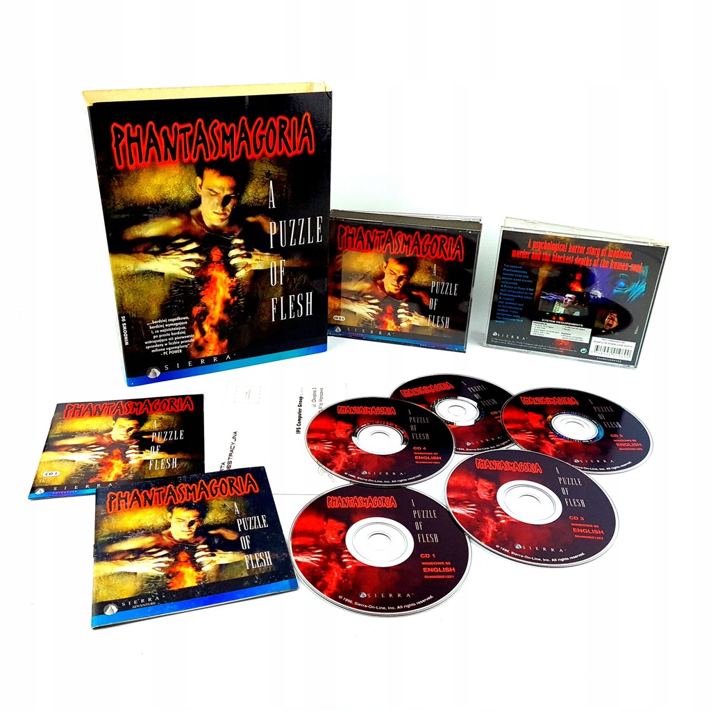 PHANTASMAGORIA 2 II A PUZZLE OF FLESH BIG BOX PL