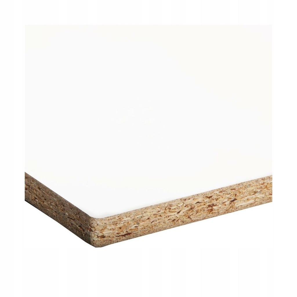 Płyta meblowa Biała 80 x 40 cm Biuro Styl