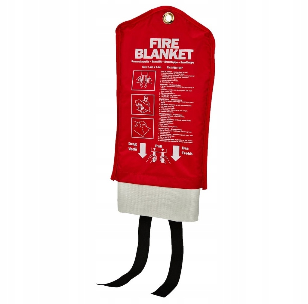 Z Jakiego Włókna Wykonany Jest Koc Gaśniczy Koc gaśniczy pożarniczy 120x120 Włókno szklane 500 - 8837680455