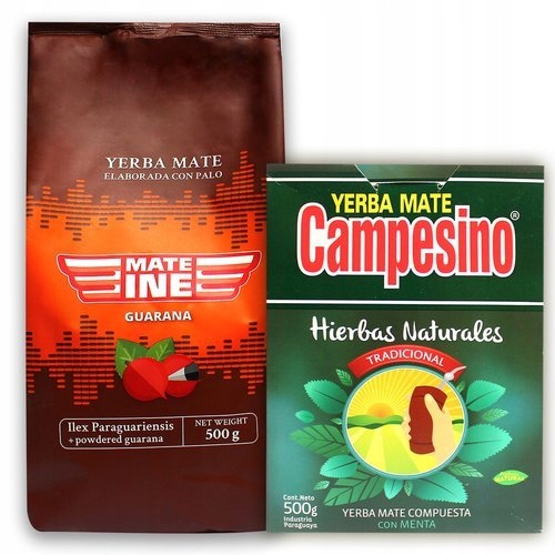 Yerba Mate Campesino Hierbas Zioła Mateine 2x 500g