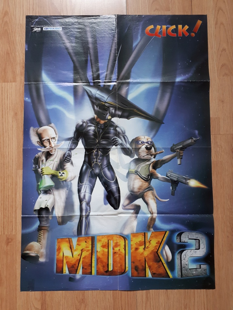 Plakat MDK 2 cd project Click A1