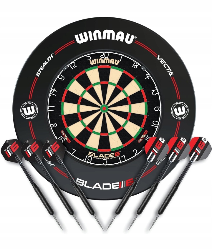 Tablica sizalowa Winmau Blade 6 + ring + lotki (zestaw)