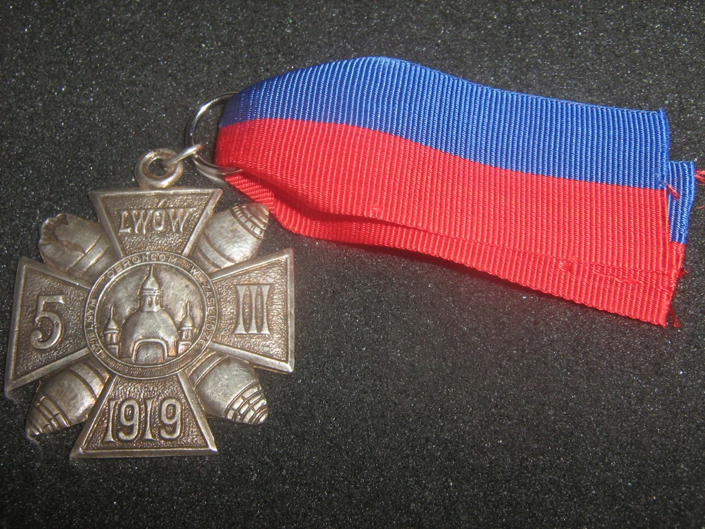 Medal Lwów Wybuch Amunicji na Dworcu 5.III.1919