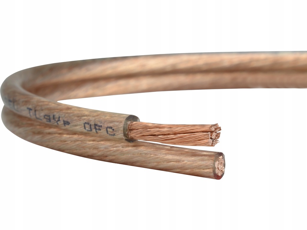 POLSKI kabel głośnikowy MIEDŹ OFC 2x2,5 mm HQ