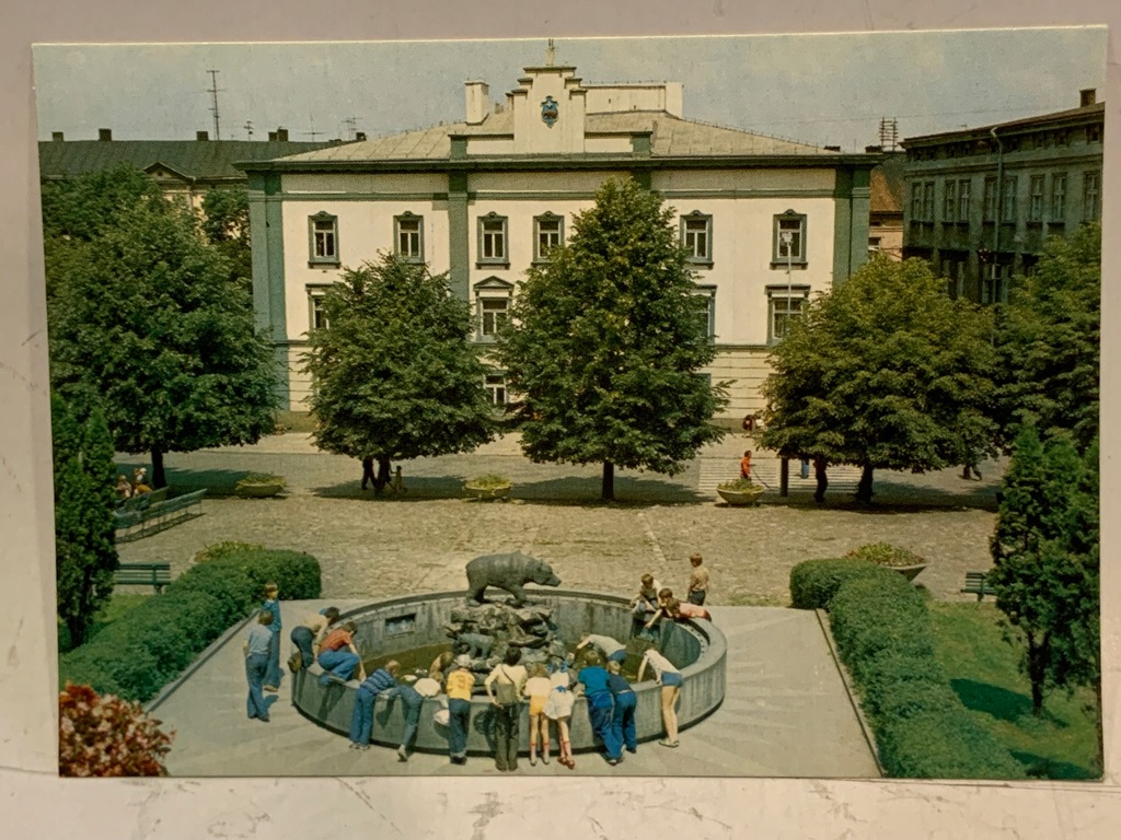 PRZEMYŚL RYNEK POCZTÓWKA PRL 1977