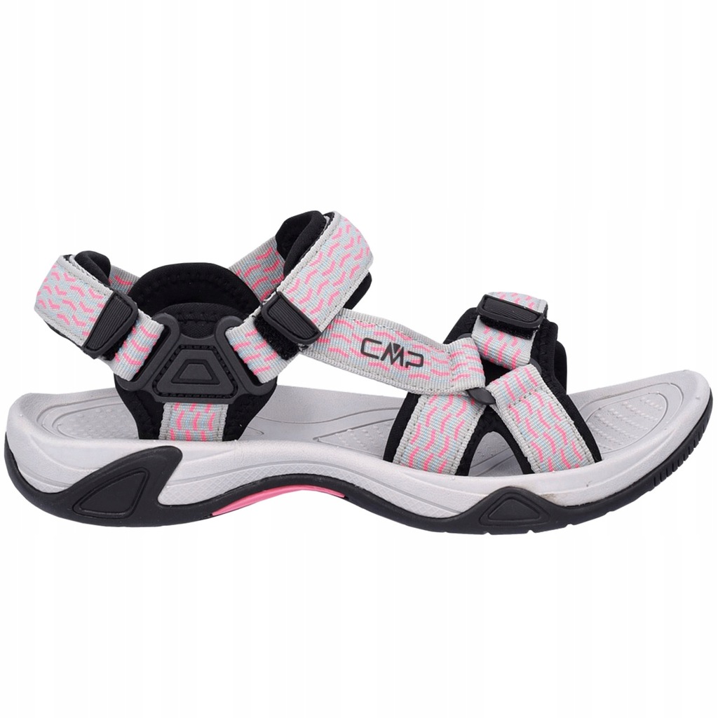 Sandały damskie CMP Hamal Hiking szaro-różowe 38Q9956A280 36