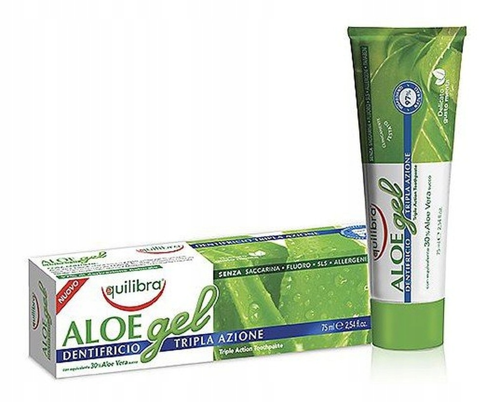 Equilibra Aloes Pasta do zębów 75 ml