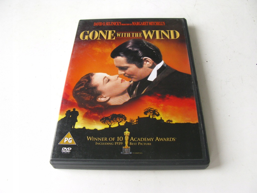 GONE WITH THE WIND film DVD Przemineło z wiatrem