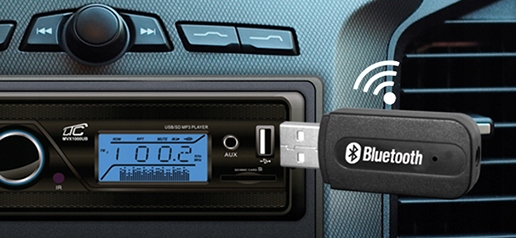 Adapter Bluetooth do radia samochodowego z USB