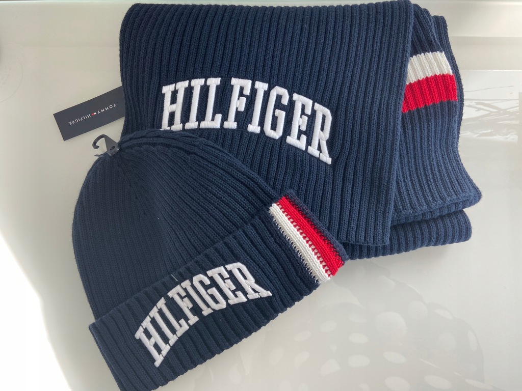 Tommy Hilfiger szalik czapka WYSYLKA z PL w 24h