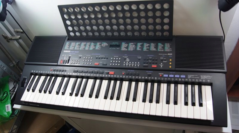 KEYBOARD YAMAHA PSR 500 + PEDAŁ CASIO SP-10