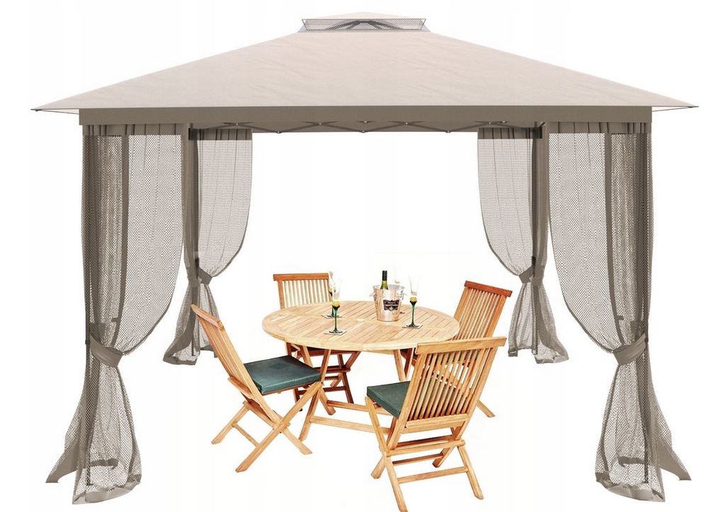 Купить Павильон Садовая палатка-беседка с москитной сеткой 3 х 3 м ...