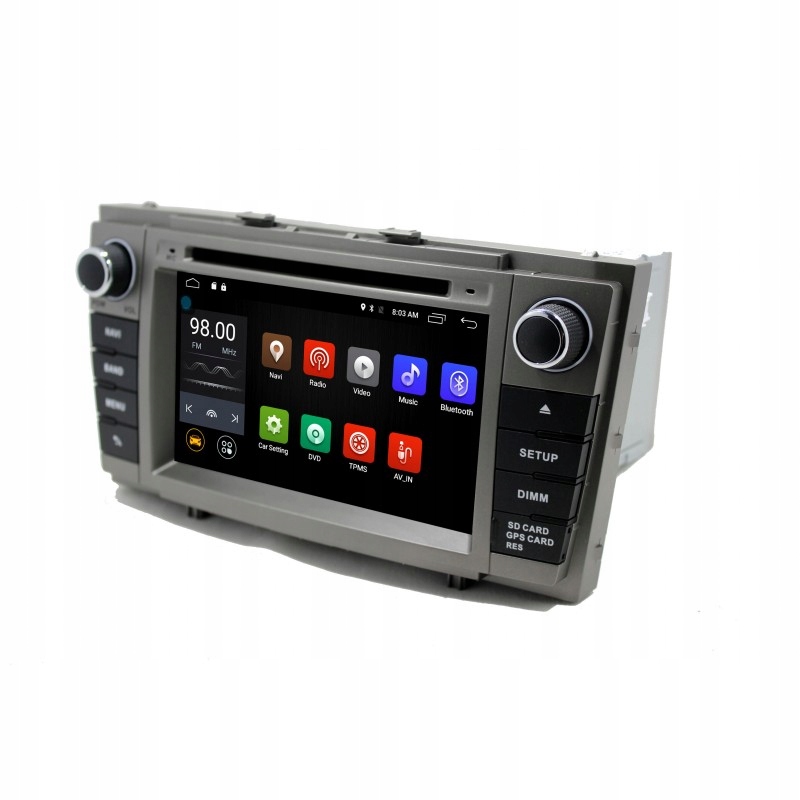 NAWIGACJA RADIO TOYOTA AVENSIS T25 ANDROID +KAMERA