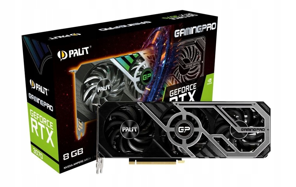 Купить Видеокарта Palit RTX 3070 GAMING PRO: отзывы, фото, характеристики в интерне-магазине Aredi.ru