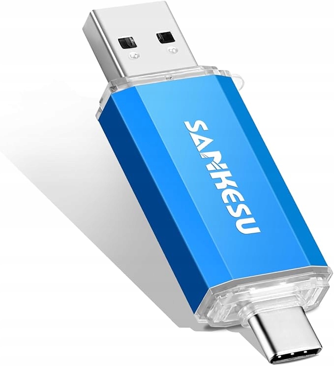SANKESU 512 GB Pamięć USB 3.0 USB C Flash Drive, USB-A i Typ-C OTG Cle USB