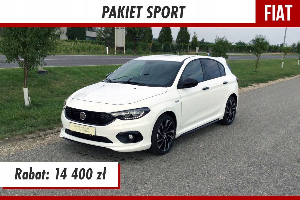 Fiat Tipo Sport 1 4 120km Kamera Cofania Czujniki 8909360154 Oficjalne Archiwum Allegro