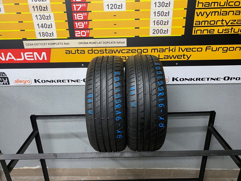 205/55/16 91V DUNLOP SPORT BLURESPONSE LLR 2018R