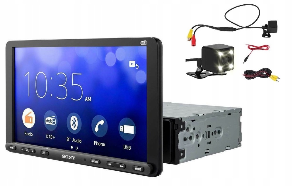 Sony XAV-AX8150 Radio samochodowe Apple CarPlay Android + kamera cofania