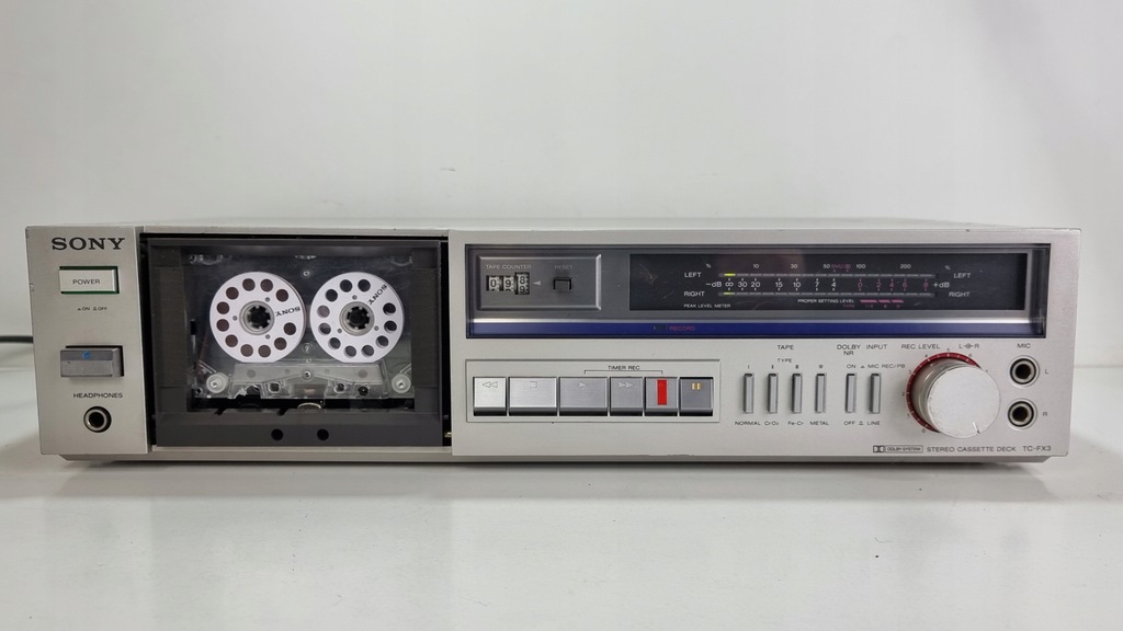 Magnetofon CASETTE DECK SONY TC-FX3 TC FX 3