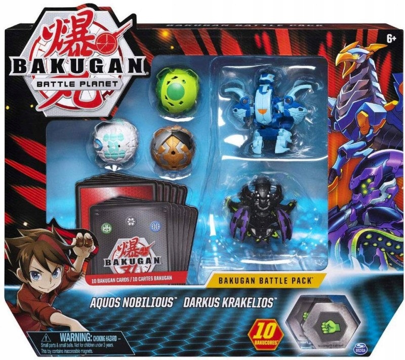 Figurki Bakugan Bitwa zestaw 9