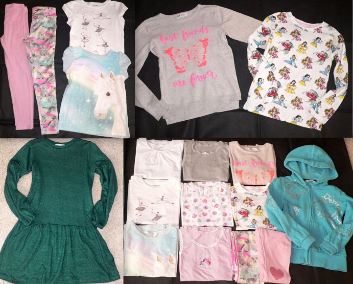 12x H&M DISNEY SUKIENKA bluza koszulki leginsy