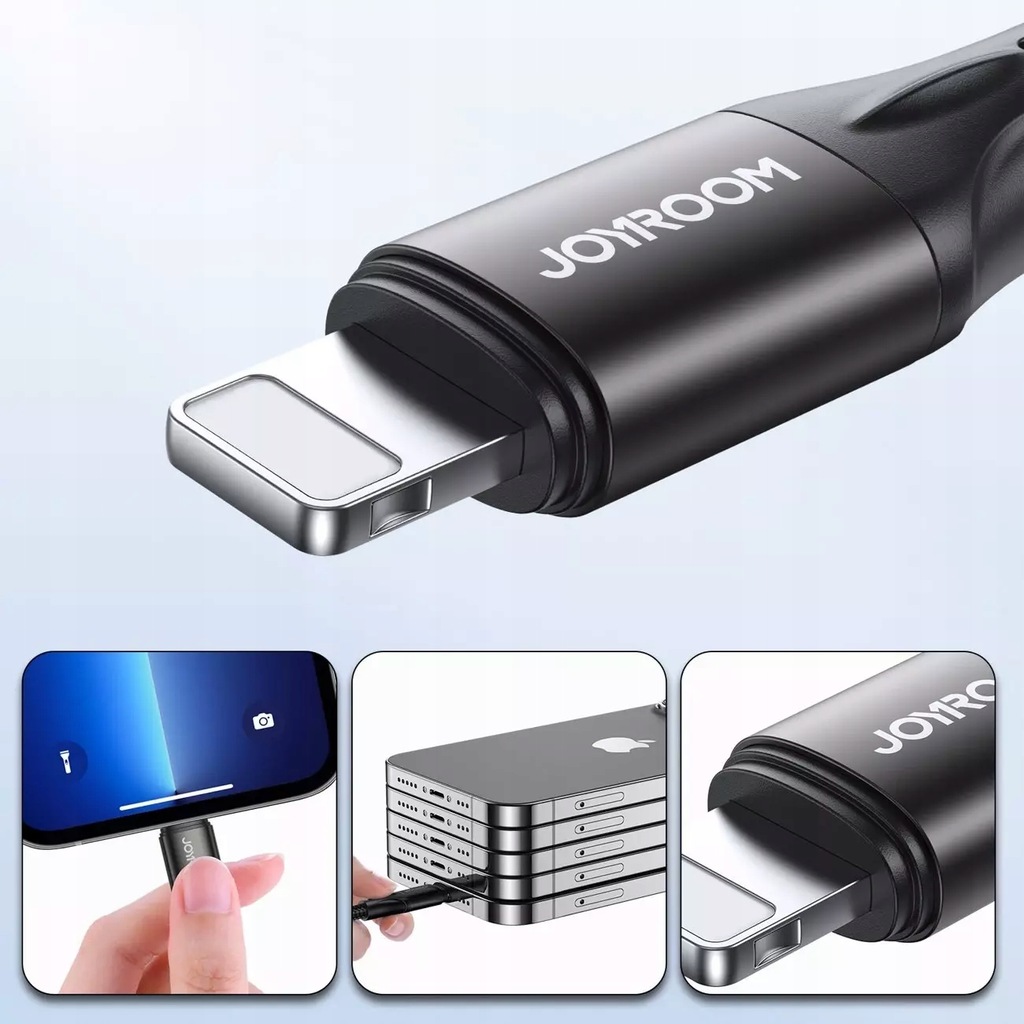 Joyroom kabel do szybkiego ładowania / transmisji danych USB Typ C - Lightn