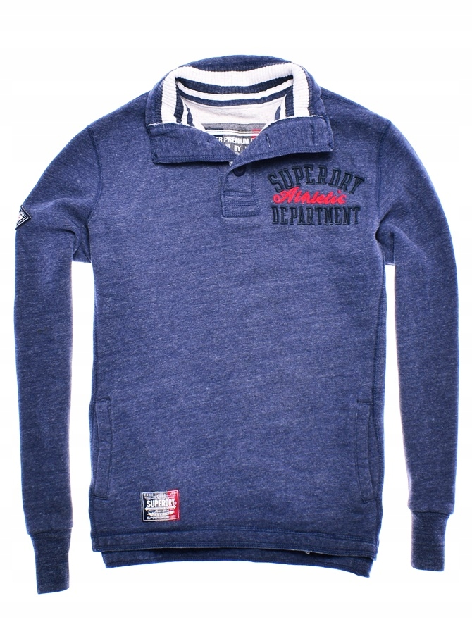 5863-96 ...SUPERDRY... m#k BLUZA SYGNOWANA r.S