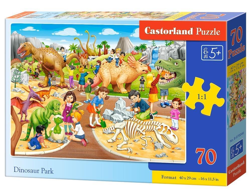 PUZZLE 70 DINOSAUR PARK CASTOR, CASTORLAND