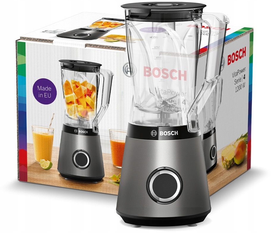 Blender kielichowy BOSCH MMB6141S 1200W VitaPower 12200151927