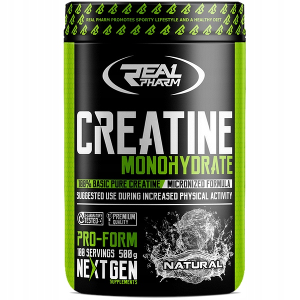 Real Pharm - Creatine Monohydrat 500g naturalny