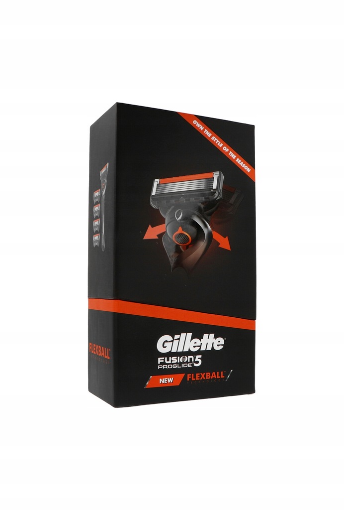Gillette Fusion 5 Proglide5 Wkład 4szt + Maszynka