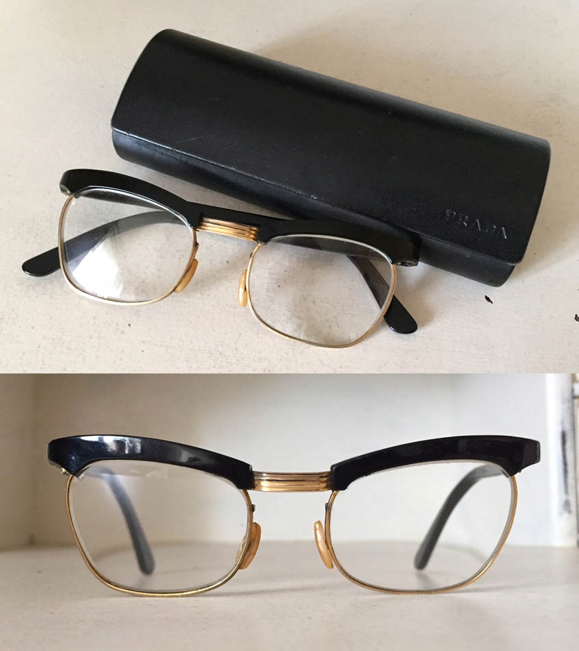 OKULARY OPRAWKI RETRO LATA 60 KOCIE PRL VINTAGE