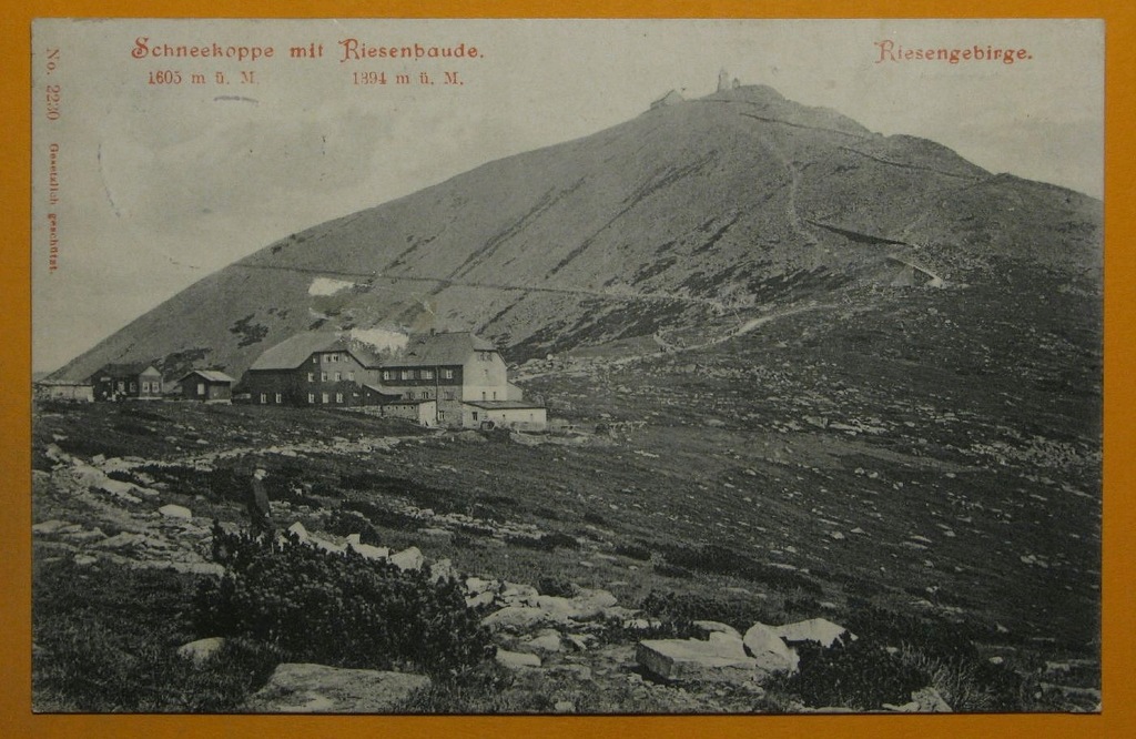 191878, Karkonosze, Śnieżka, obieg 1908