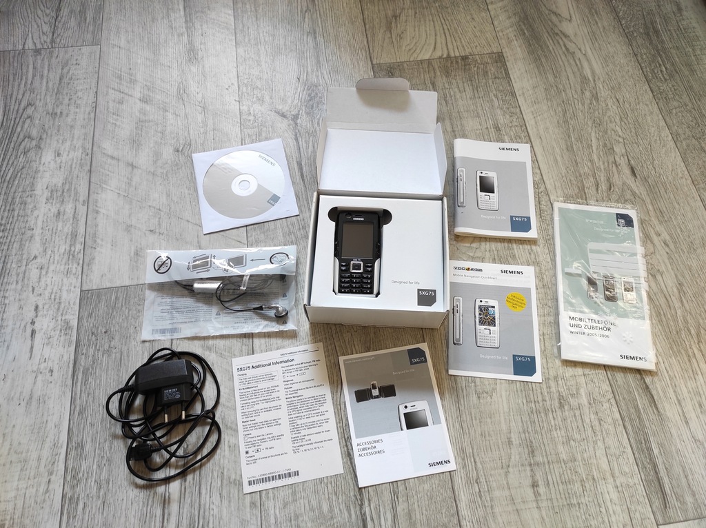 Siemens SXG75 + Unikat + Nowy + Oryginalny Komplet